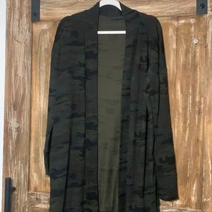 Sanctuary camo long cardigan